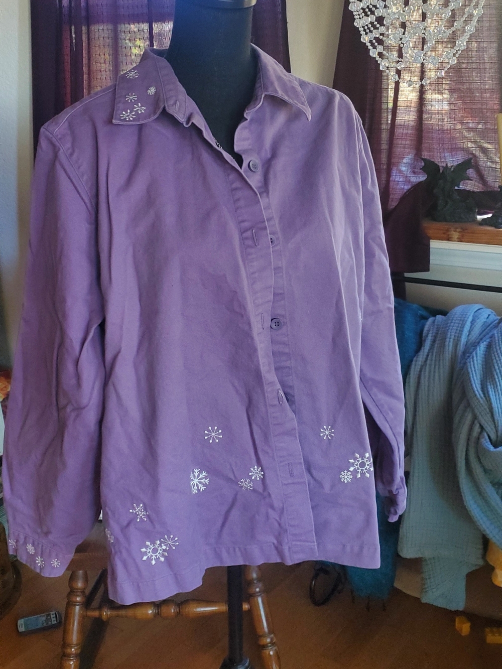 C.j Banks Snowflake Shirt